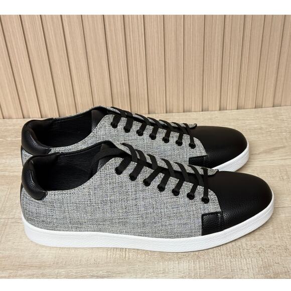 Faranzi Fernando Men's Plain Toe Lace Up Shoes in Black Size 13 D - Picture 1 of 8